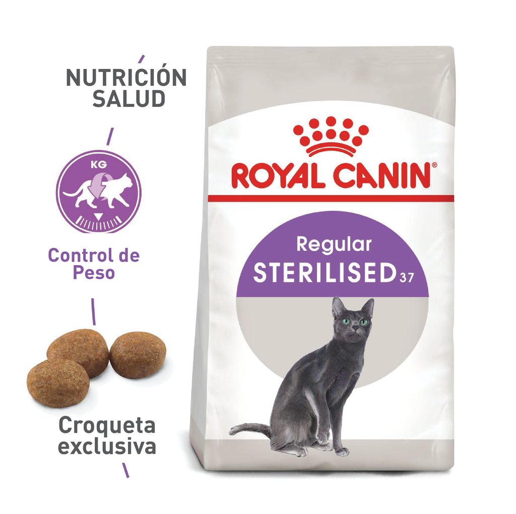 ALIMENTO PARA GATO ROYAL CANIN REGULAR STERILISED 37