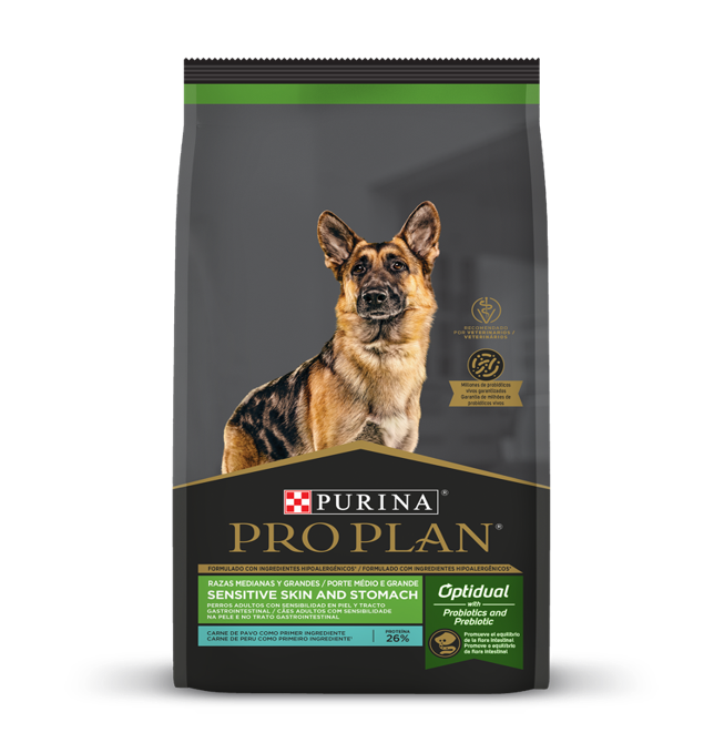 Alimento Para Perro Pro Plan Adulto Skin And Stomach Pavo Y Probioticos