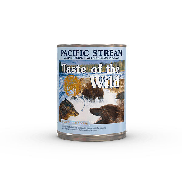 ALIMENTO HUMEDO PARA PERRO TASTE OF THE WILD PACIFIC STREAM LATA