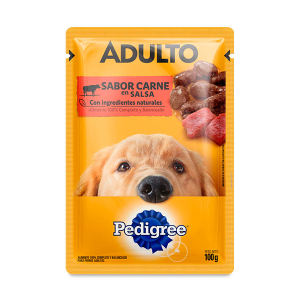 PEDIGREE POUCH ADULTO CARNE X 100 GRS REF 96036